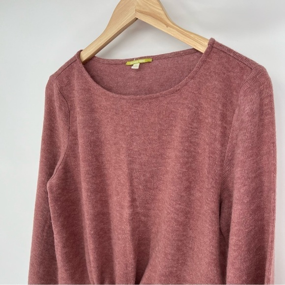 Gianni‎ Bini Thin Knit Tie Knot Sweater Flare Sleeves - Picture 3 of 8